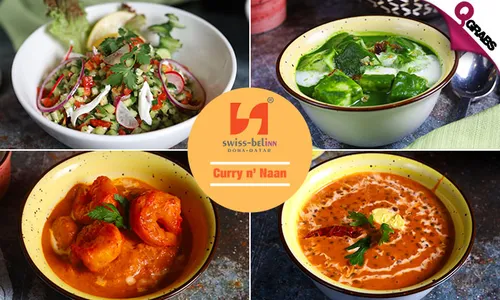 Curry & Naan at Sultani Restaurant!